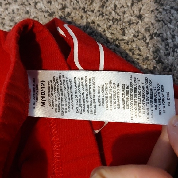 Fila Red Athletic Shorts - Picture 7 of 7